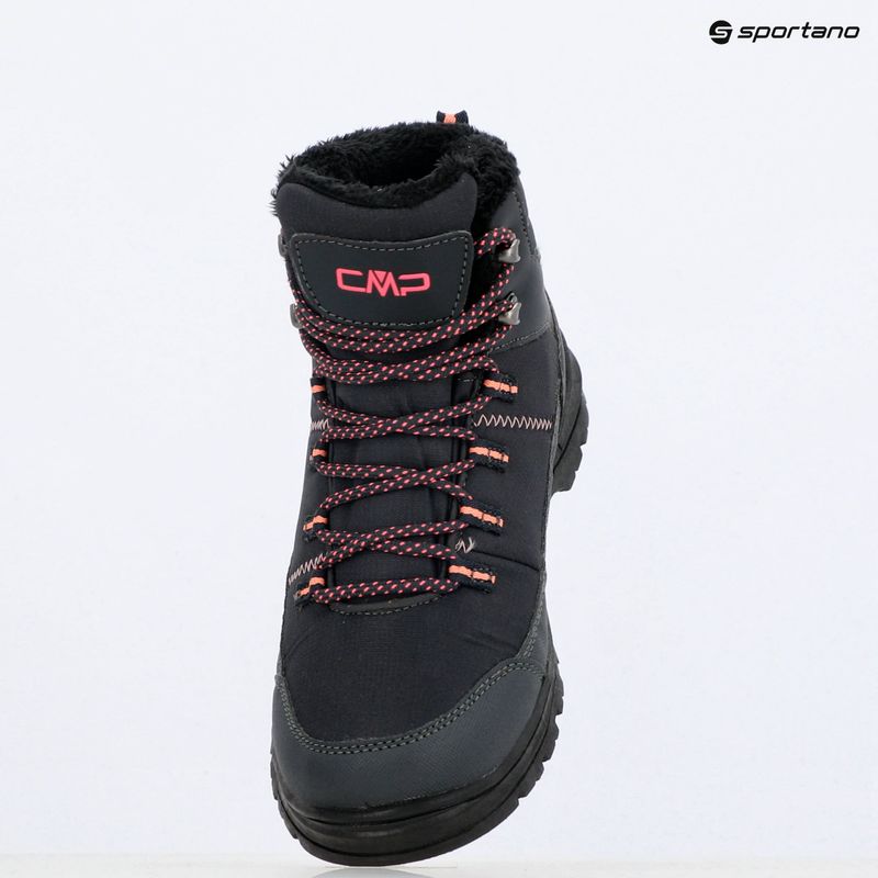 Śniegowce juniorskie CMP Annuuk Snowboots Wp antracite/gloss 9