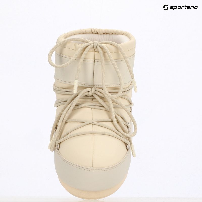 Śniegowce damskie Moon Boot Icon Low Rubber cream 9