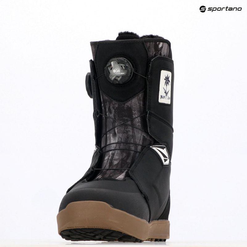 Buty snowboardowe damskie ThirtyTwo Lashed Double Boa X Volcom W'S '24 black/grey/gum 7