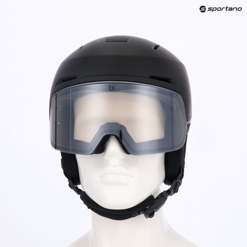 Kask narciarski Bollé X-Fusion black/steal matte/photochromic gun 8