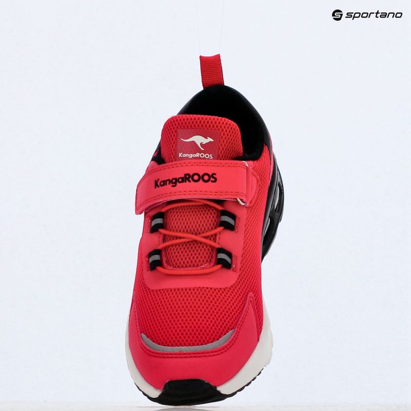 Buty dziecięce KangaROOS KX-Arg EV fiery red/jet black 9