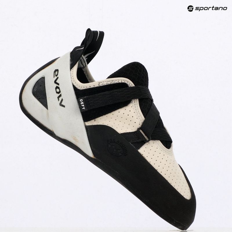 Buty wspinaczkowe męskie Evolv Defy gray/ black 6