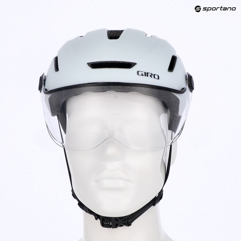 Kask rowerowy Giro Evoke Shield Integrated MIPS matte chalk 10