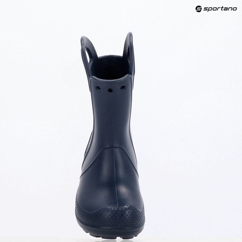 Kalosze dziecięce Crocs Handle It Rain Boot Kids navy 9