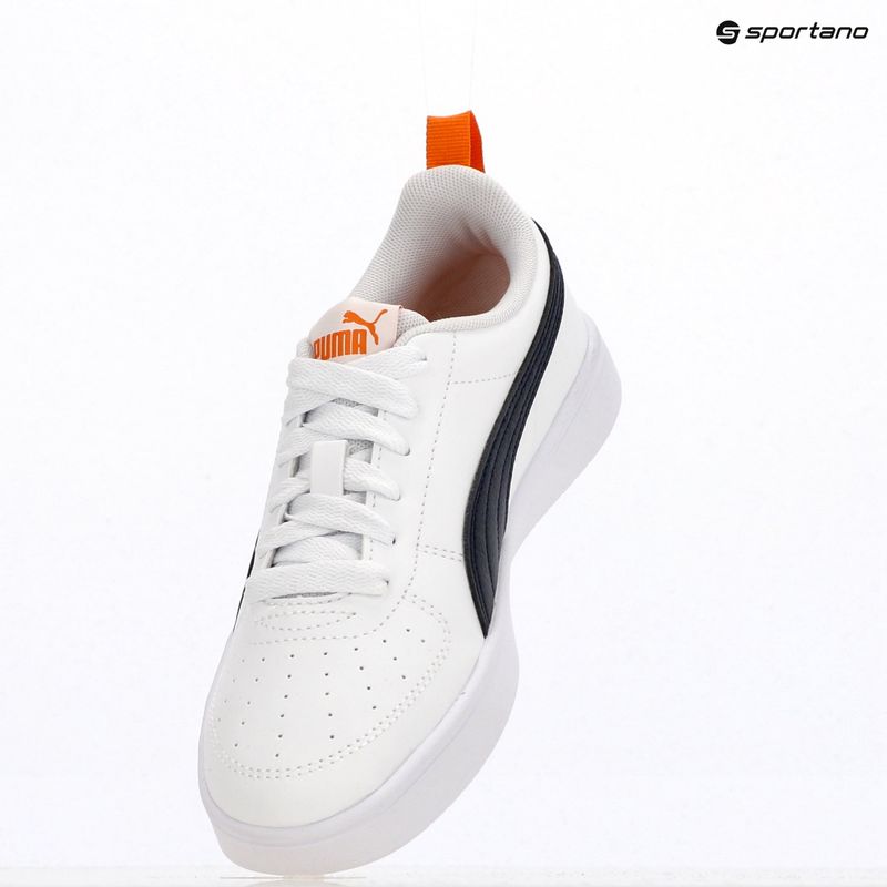Buty juniorskie PUMA Rickie Jr puma white/new navy/dark poppy 9