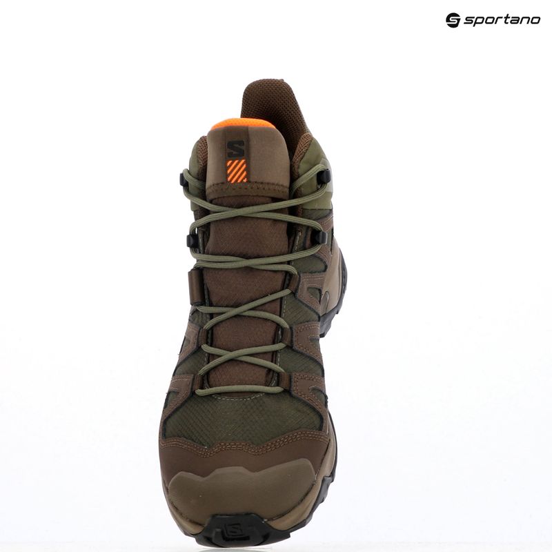 Buty trekkingowe męskie Salomon X Ultra Tracker GTX green/earth brown/sharkskin 11