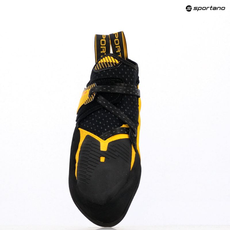 Buty wspinaczkowe męskie La Sportiva Solution Comp black/ yellow 9