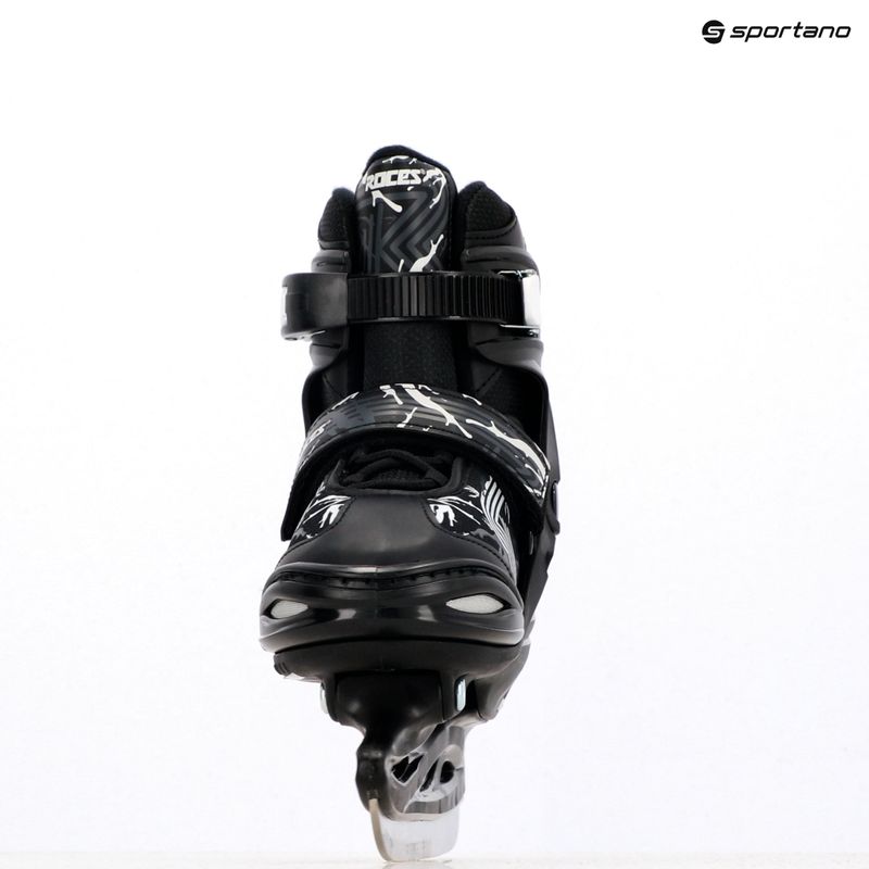 Łyżwy dziecięce Roces Jokey Ice 3.0 Boy black/white 9