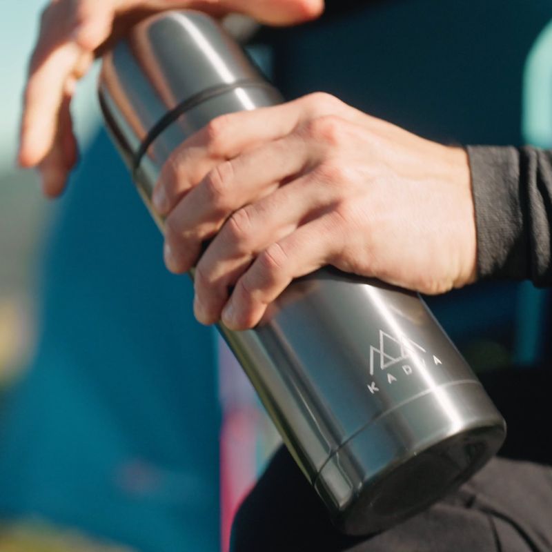 Termos KADVA Vulcan 750 ml srebrny 18