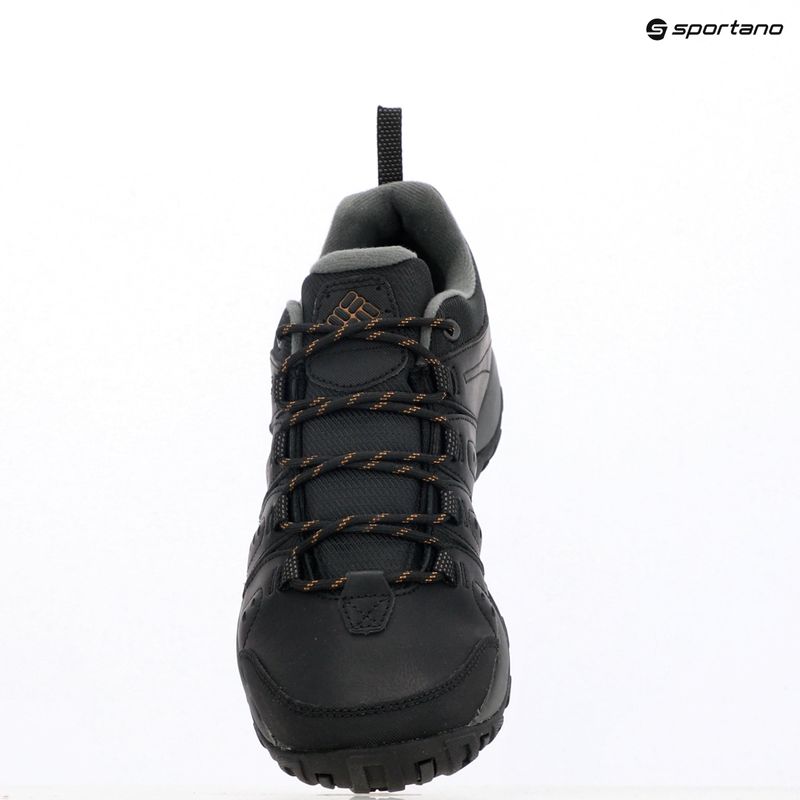 Buty turystyczne męskie Columbia Woodburn II Waterproof black/caramel 9