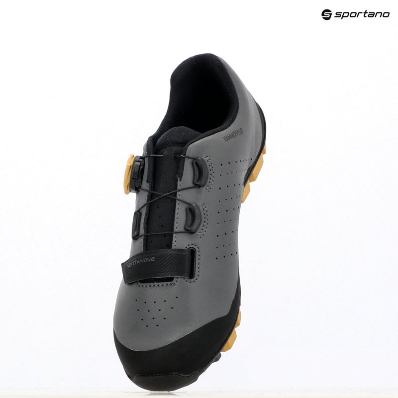 Buty rowerowe MTB męskie Northwave Hammer Plus dark grey/honey 9