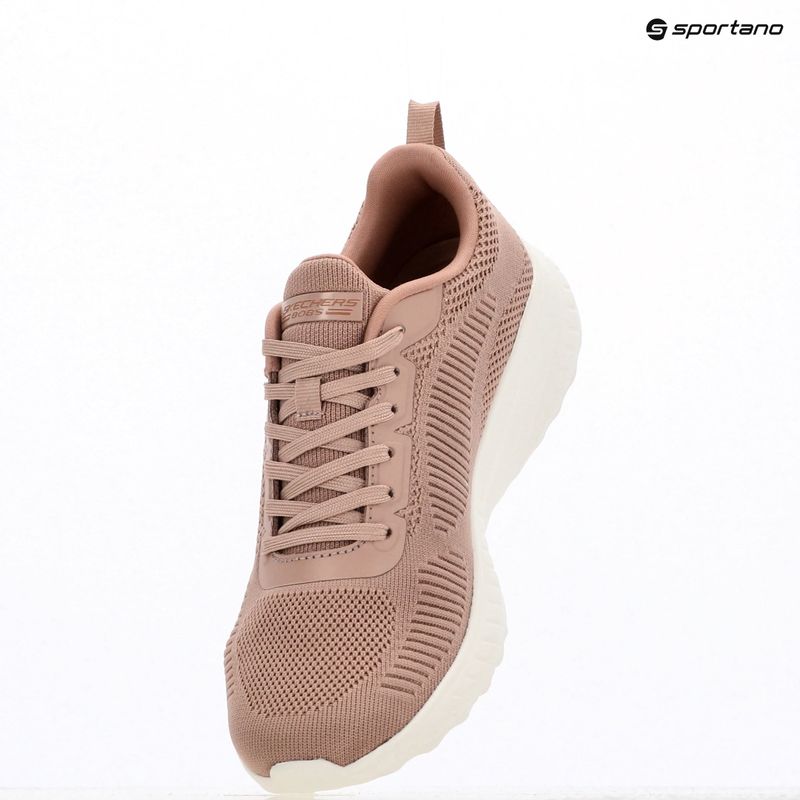 Buty damskie SKECHERS Bobs Squad Chaos Face Off blush pink 9