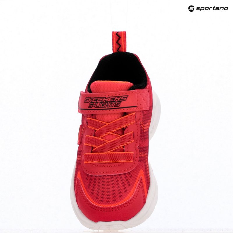 Buty dziecięce SKECHERS S-Lights Tri-Namics red/orange 10