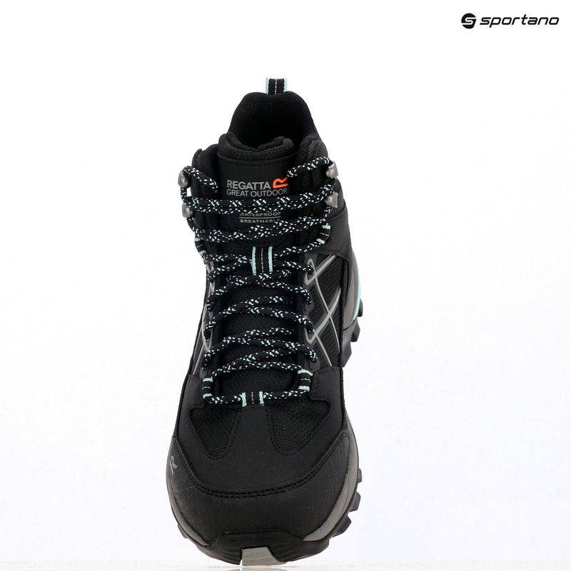 Buty trekkingowe damskie REGATTA Samaris III black/beached aqua 9