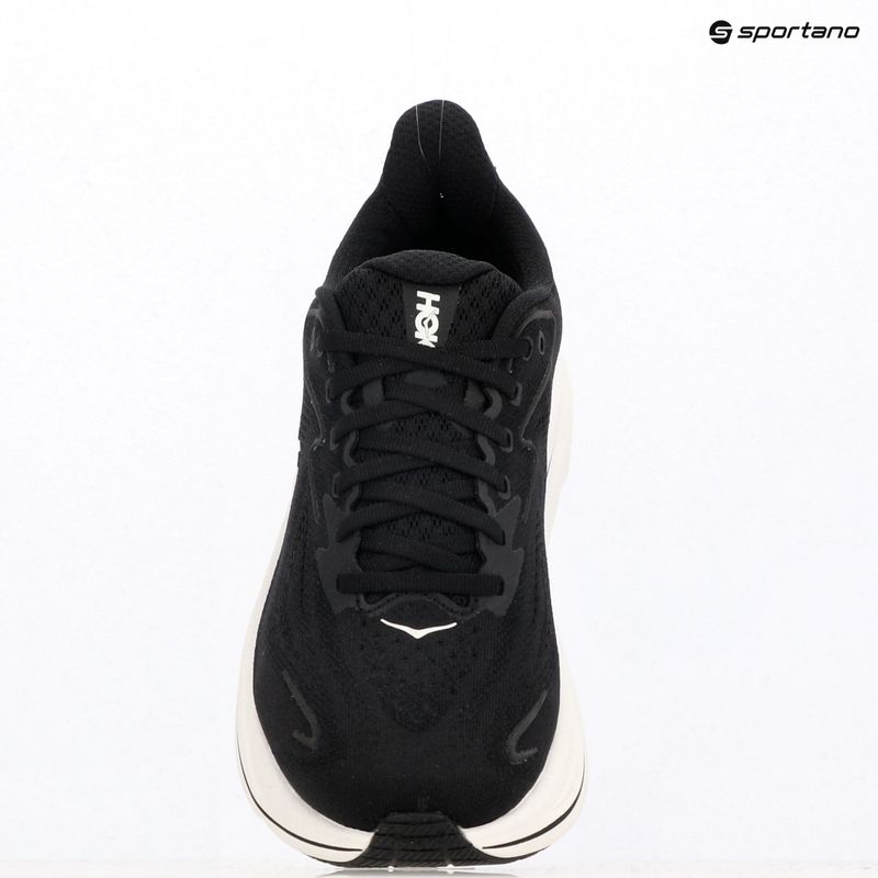 Buty do biegania damskie HOKA Clifton 10 Wide black/white 14