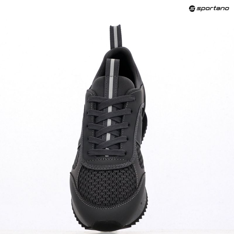 Buty EA7 Emporio Armani Black & White Laces asphalt grey/silv.g7 9