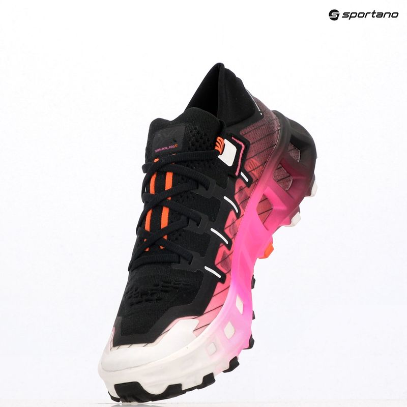 Buty do biegania + skarpety X-Bionic Terraskin X00/C x black/x white/fluo pink 13