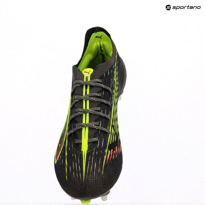 Buty piłkarskie męskie PUMA Ultra 5 Ultimate MxSG matte aged silver/yellow alert/sun struck 9