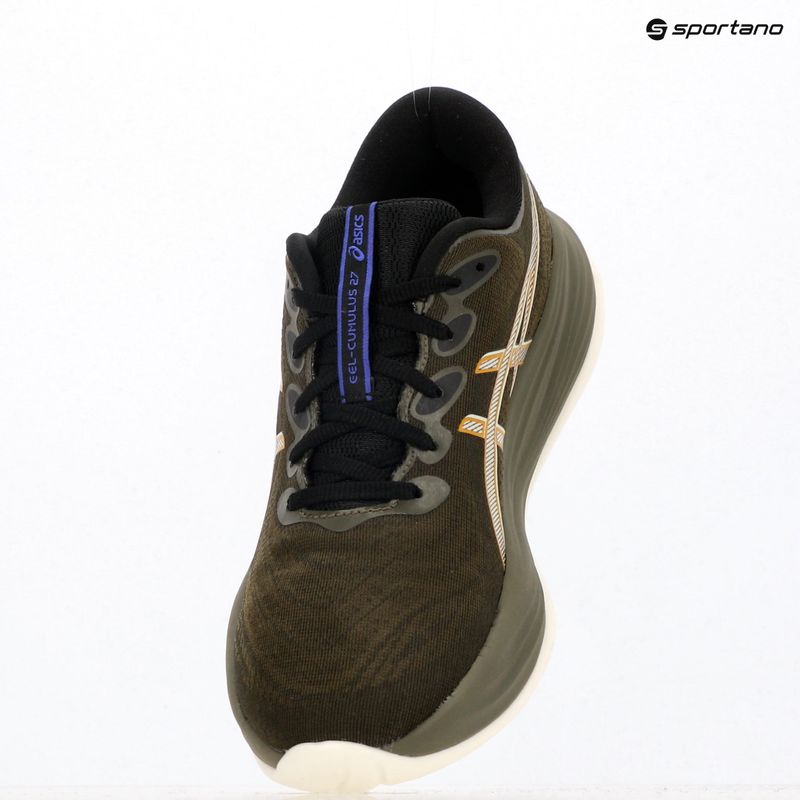 Buty do biegania męskie ASICS Gel-Cumulus 27 GTX brown stone/whisper green 12
