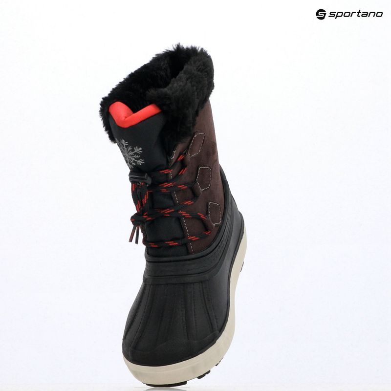 Śniegowce dziecięce BOATILUS Nn Sint. Leather brown 9