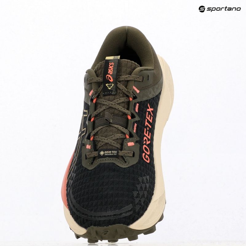 Buty do biegania damskie ASICS Gel-Trabuco 13 GTX black/lemongrass 9