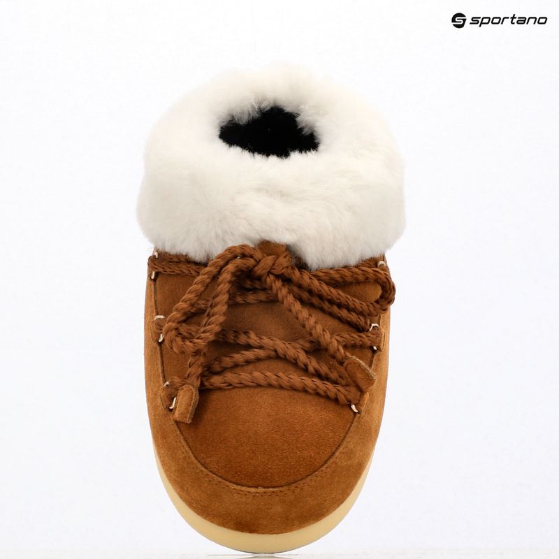 Śniegowce damskie Moon Boot Evx Mule Suede cognac/natural 9