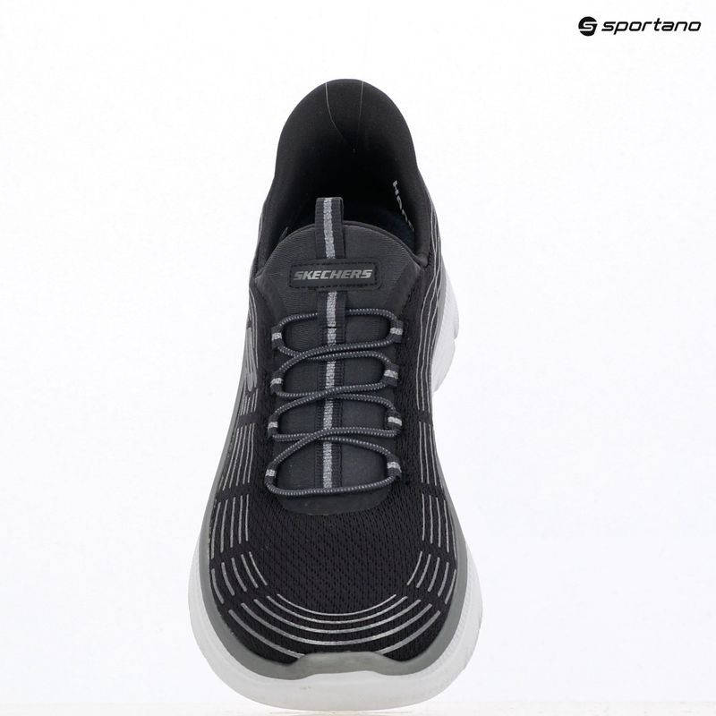 Buty damskie SKECHERS Summits Plus Soft Luster charcoal/silver 9