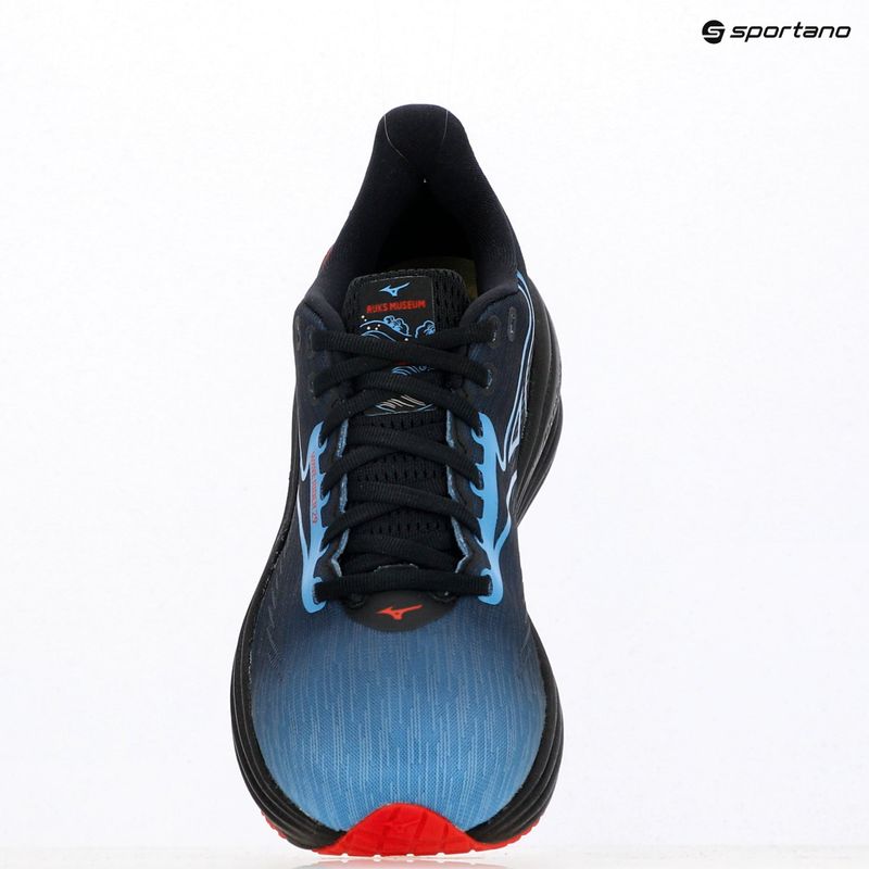 Buty do biegania Mizuno Wave Rider 29 amsterdam black/all aboard/high risk red 15