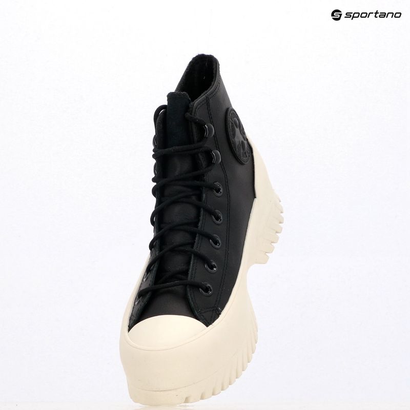 Trampki damskie Converse Chuck Taylor All Star Lugged Winter 2.0 black/bold mandarin/egret 9