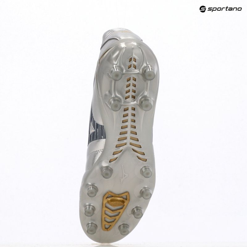 Buty piłkarskie męskie Mizuno Monarcida Neo III Pro Md galaxy silver/8605 c 9