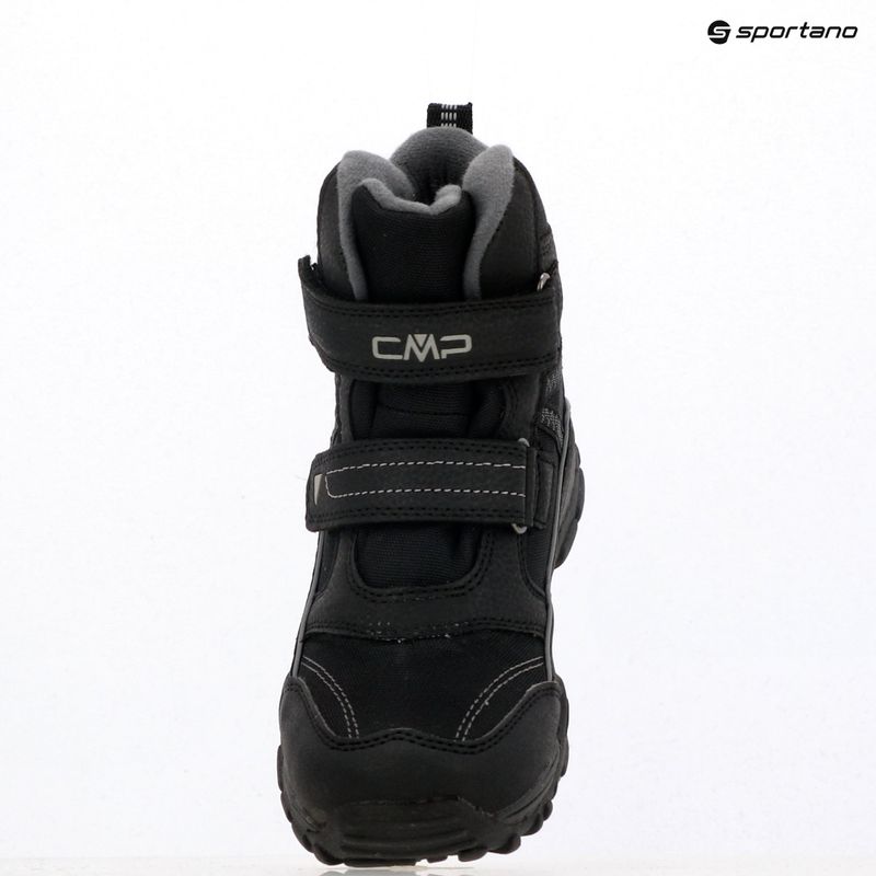 Śniegowce dziecięce CMP Pyry Snowboots Wp nero/titanio 9