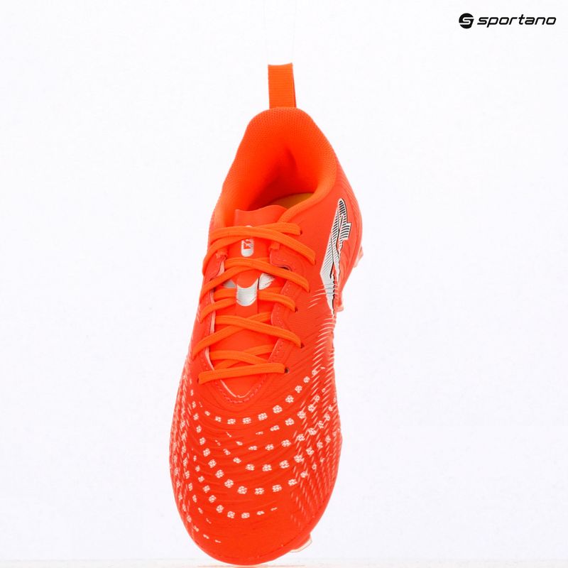 Buty piłkarskie dziecięce PUMA Future 9 Play FG/AG Jr glowing red/puma white/puma black/puma silver 9