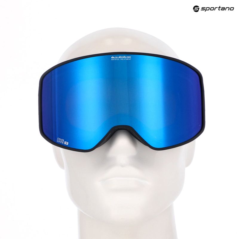 Gogle snowboardowe Quiksilver Storm black/black clux ml blue 13