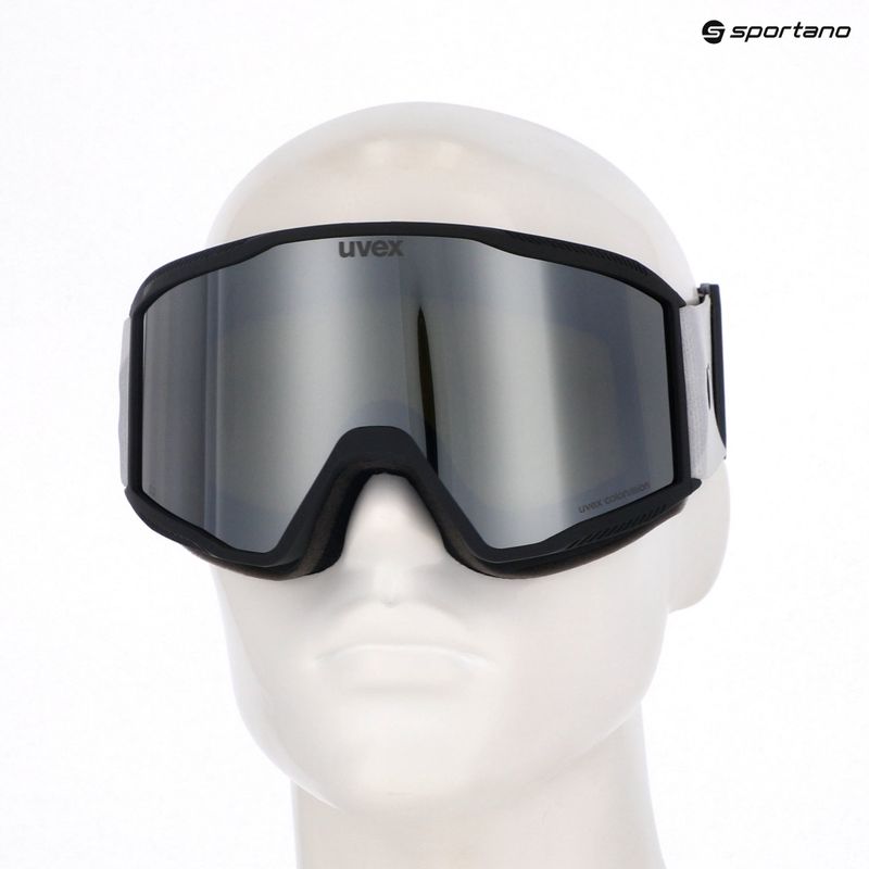 Gogle narciarskie UVEX Blast CV black matt/mirror silver 6