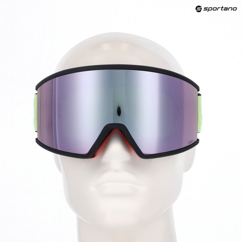 Gogle narciarskie SCOTT Ambit Compact glow green/amp lavender chrome 6