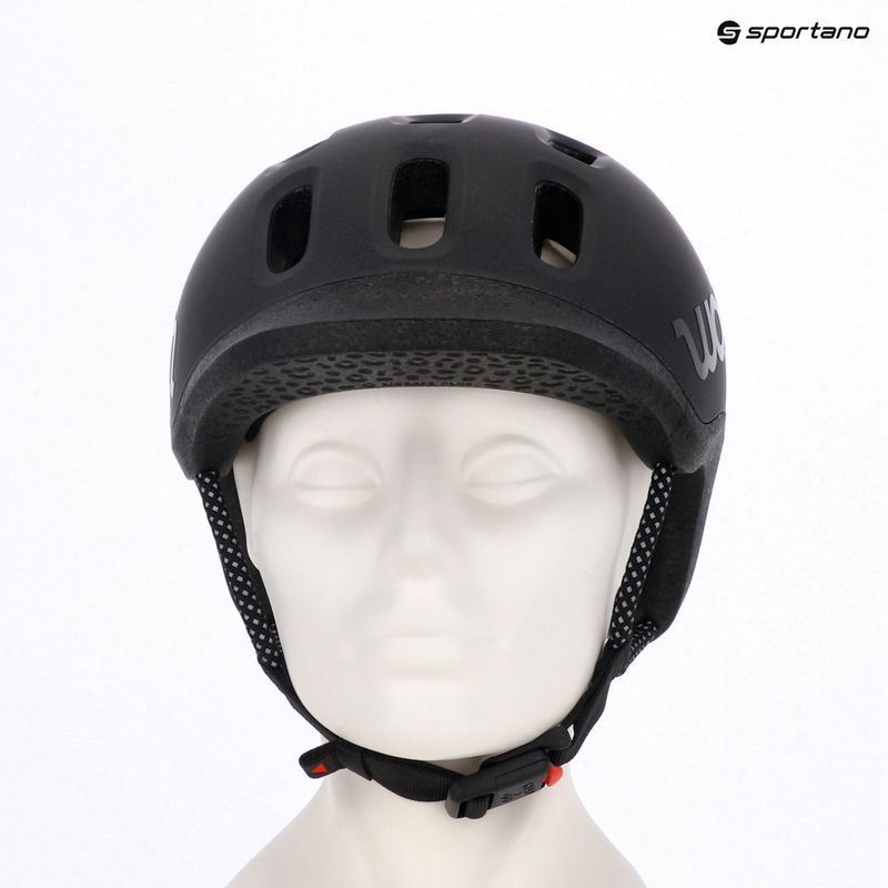 Kask rowerowy dziecięcy woom Ready charcoal metallic 18