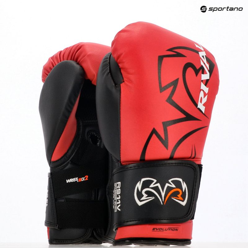 Rękawice bokserskie Rival RS11V Evolution red 9
