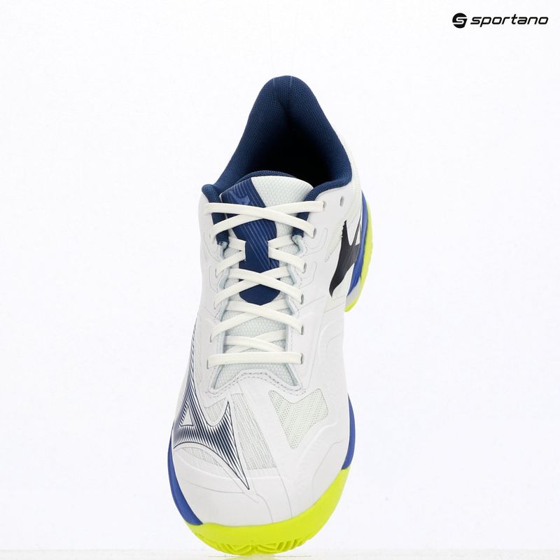 Buty do tenisa Mizuno Wave Exceed Court CC white/dazzling blue/lightning 9