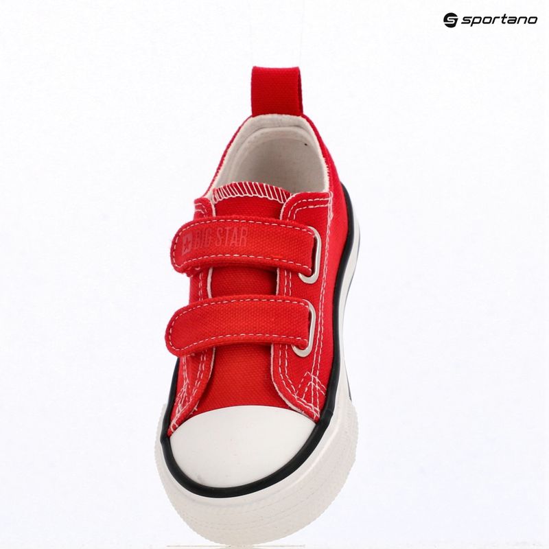 Trampki dziecięce BIG STAR KK374082 red 9
