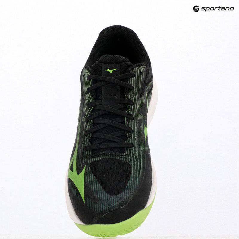 Buty do siatkówki Mizuno Lightning Select black/jasmine green 9