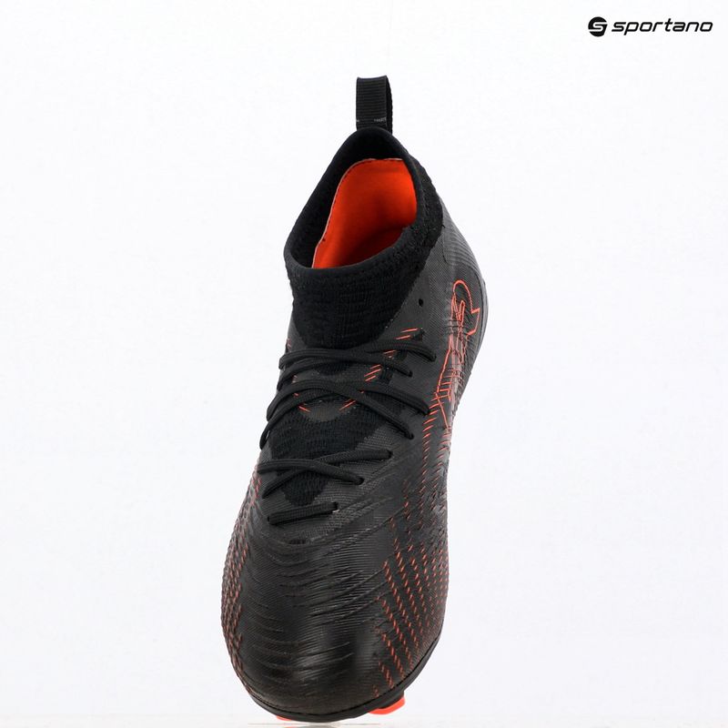 Buty piłkarskie dziecięce PUMA Future 9 Match FG/AG Jr puma black/glowing red/strong grey 9