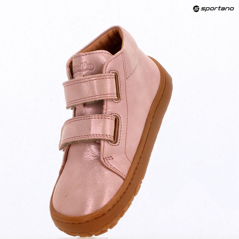Buty barefoot dziecięce Froddo First Step pink shine 9