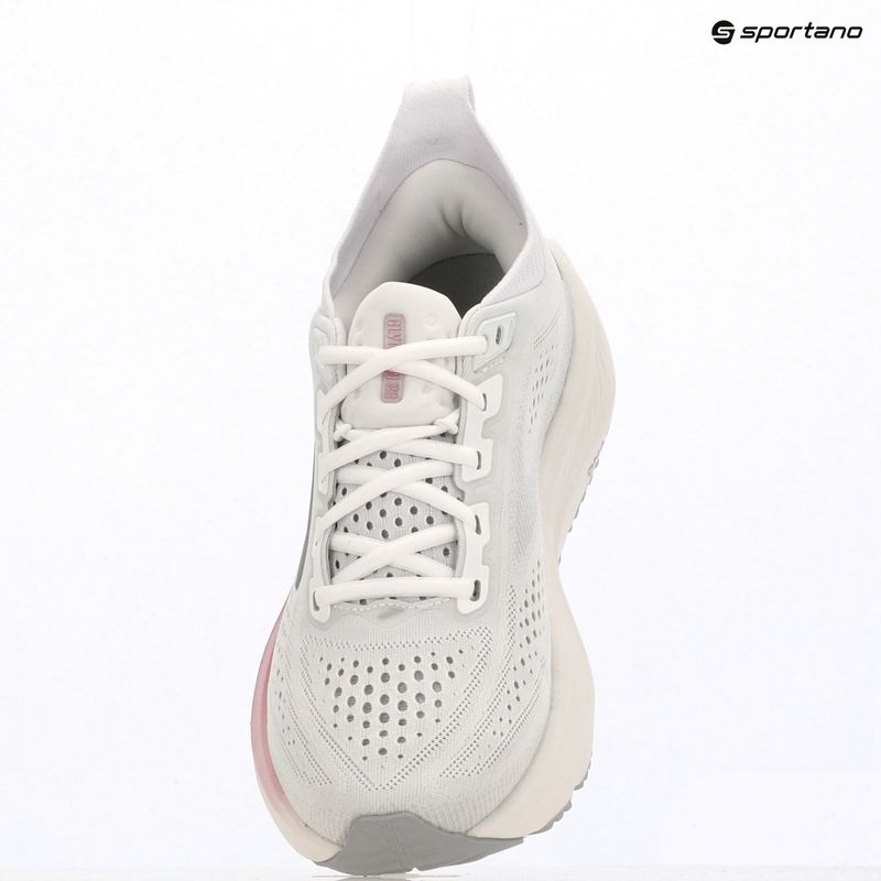 Buty do biegania damskie Brooks Glycerin 23 white/harbor mist/metallic 10