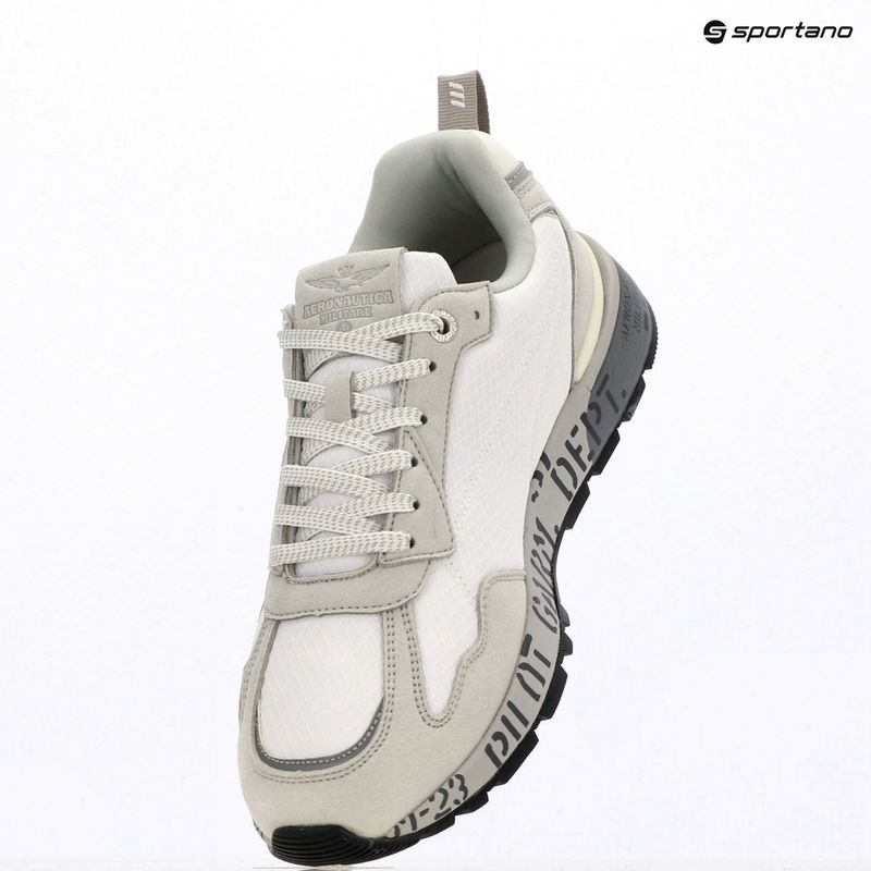 Buty męskie Aeronautica Militare SC0276UCT04327 off white 9