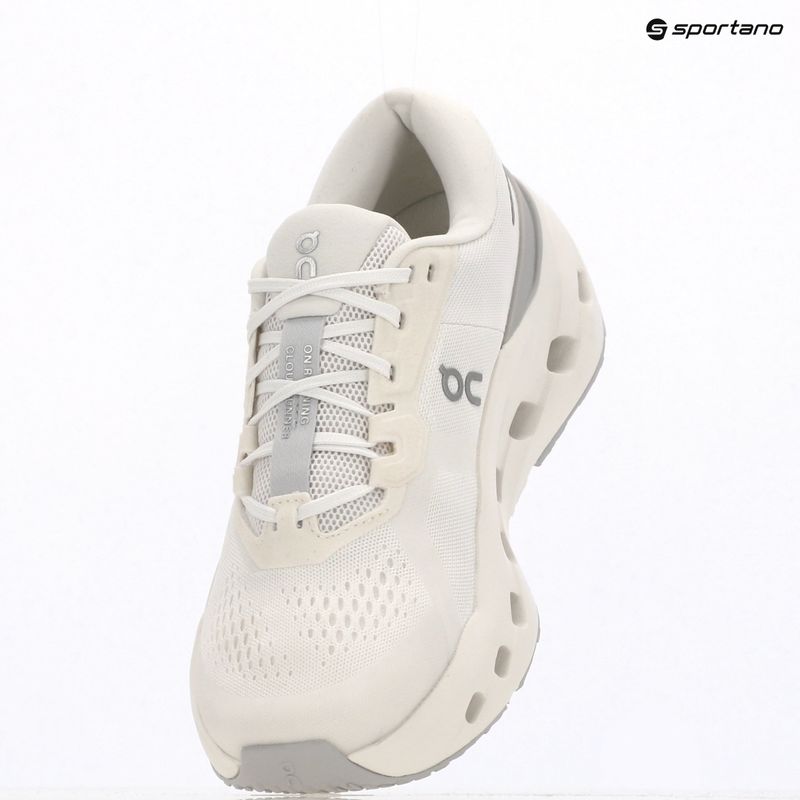 Buty do biegania damskie On Cloudrunner 3 Wide white/ivory 9