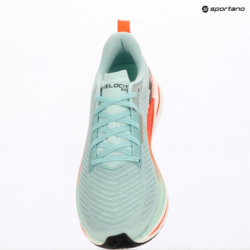Buty do biegania męskie Under Armour Velociti SPD refresh mint/electric tangerine/mod gray 9