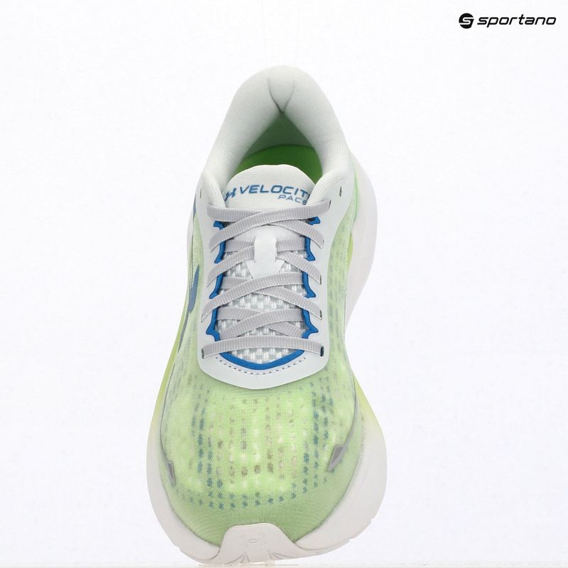 Buty do biegania męskie Under Armour Velociti Pace lumos lime/white/capri 9