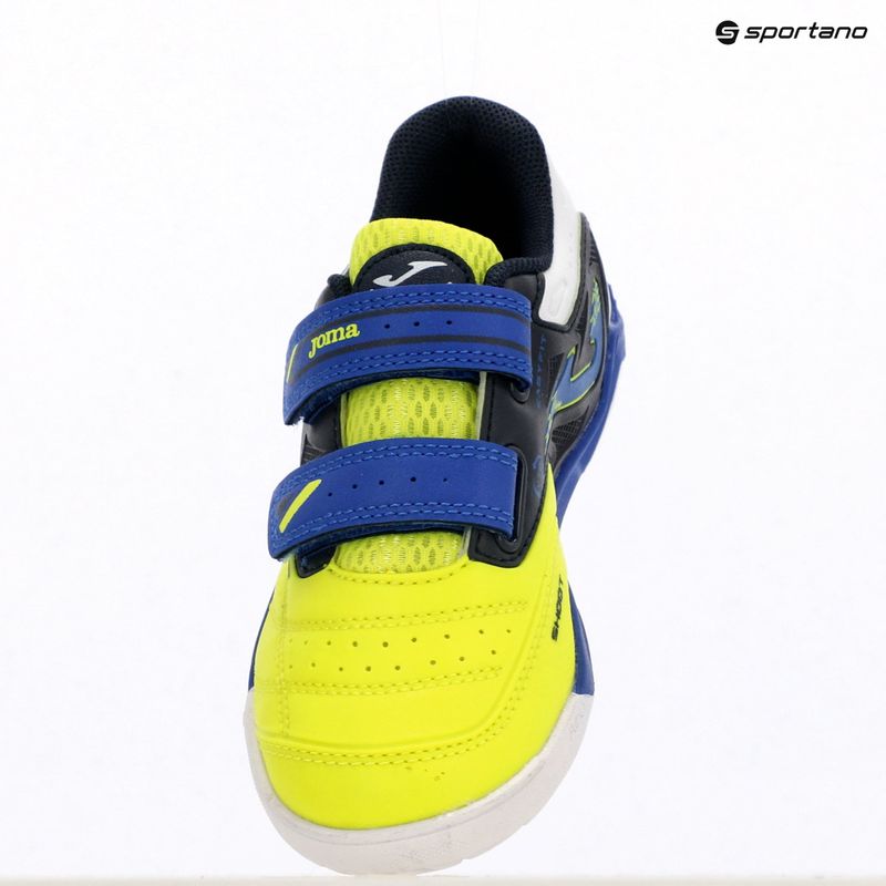 Buty piłkarskie dziecięce Joma Cancha Jr IN fluor yellow 9