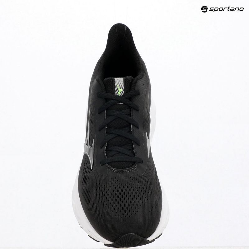 Buty do biegania męskie Mizuno Wave Serene 2 black/silver/glowing apple 9
