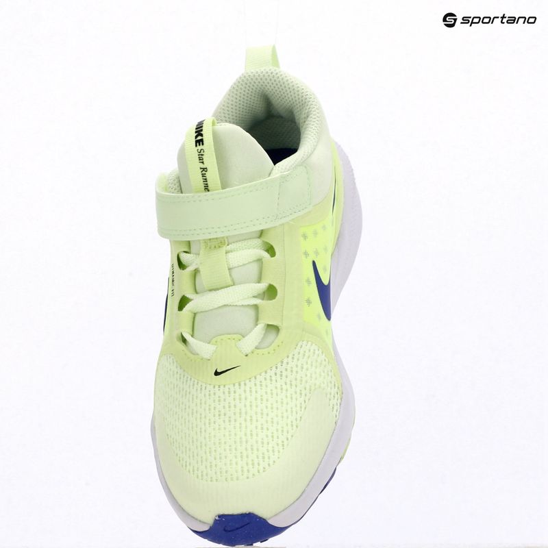 Buty dziecięce Nike Star Runner 5 volt tint/light liquid lime/volt ice/lapis 9
